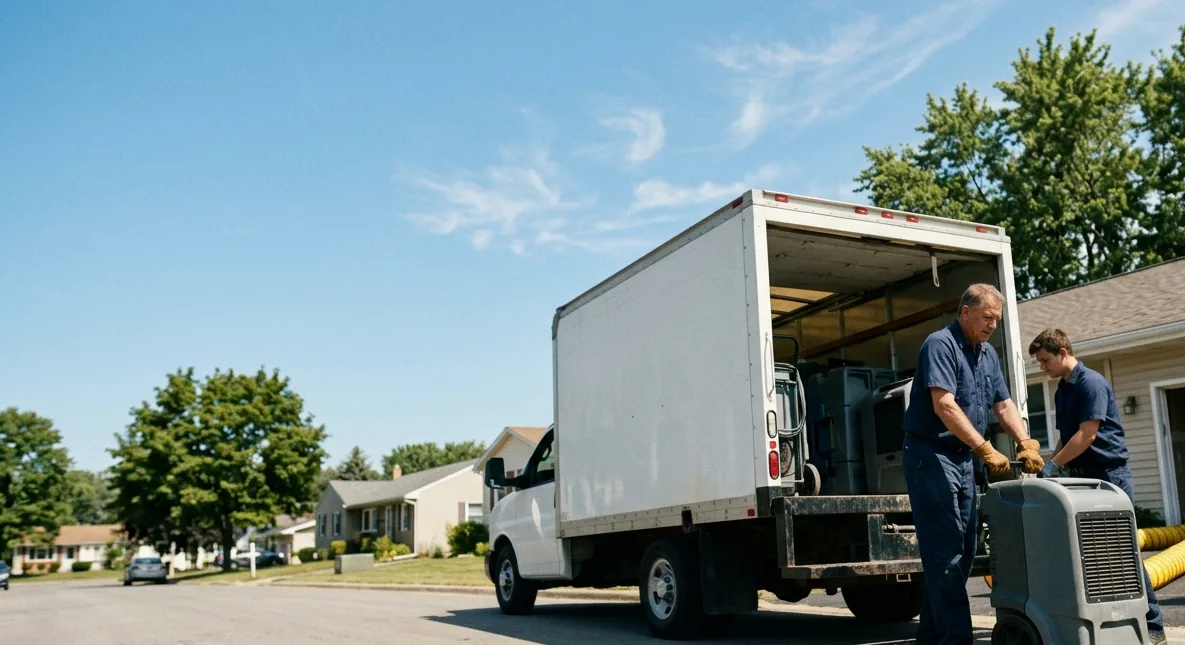 Water Damage Cleanup in Eaton, IN near me